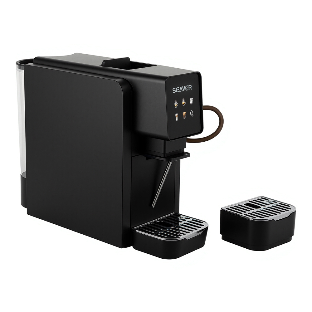Sistem latte mesin kopi kapsul